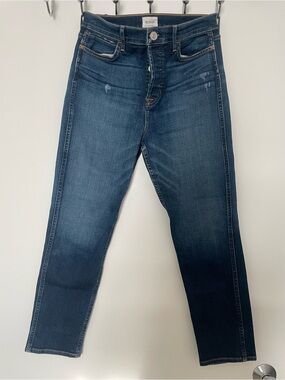 Hudson high rise vintage holly hem rise crop skinny size 29 NWOT